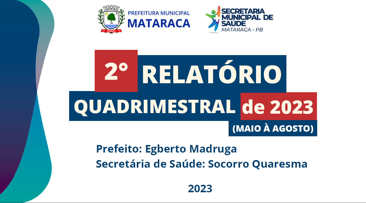 Secretaria de Saúde apresenta relatório do Segundo Quadrimestre de 2023